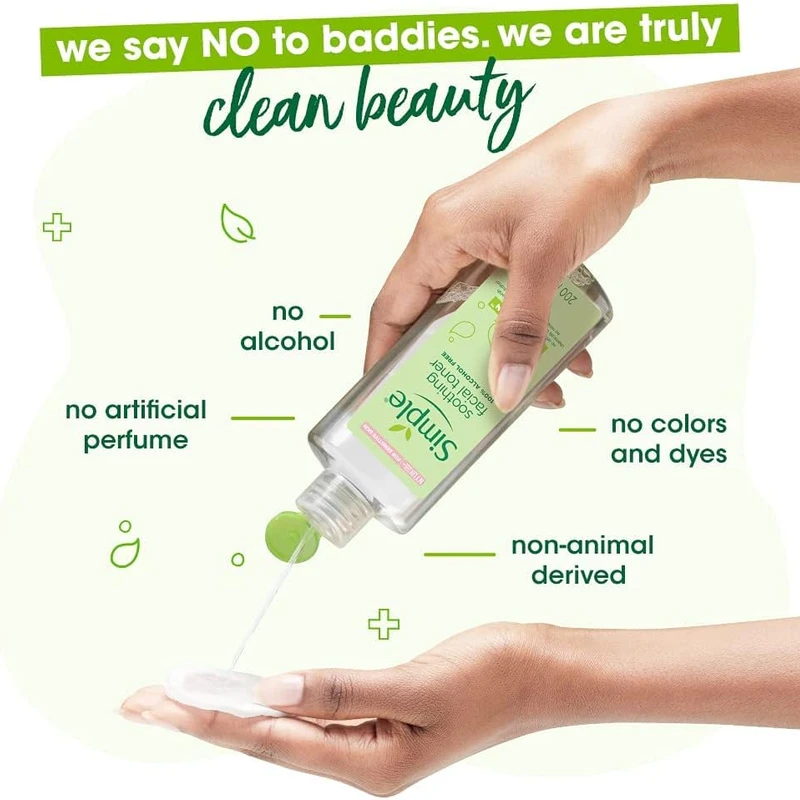 Simple Soothing Facial Toner (200ml) - Image 3