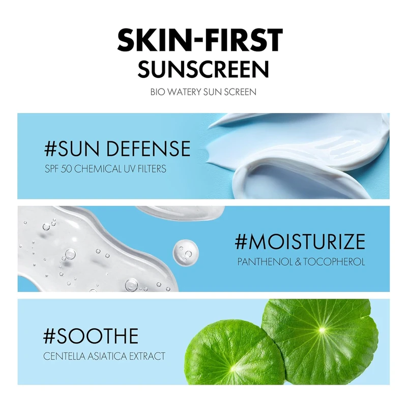 Tocobo Bio Watery Sun Cream SPF50+ PA++++ (50ml) - Image 6
