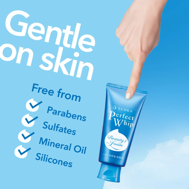 Shiseido Senka Perfect Whip Facial Wash (150gm) - Image 4