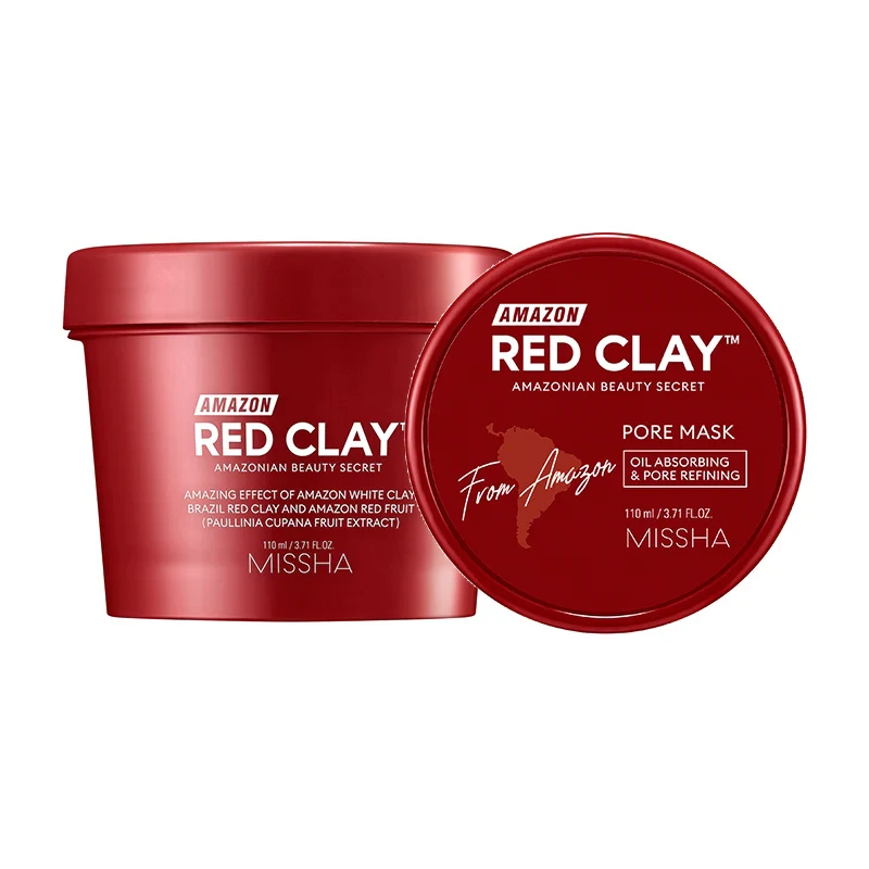 MISSHA Amazon Red Clay Pore Mask  (110ml)