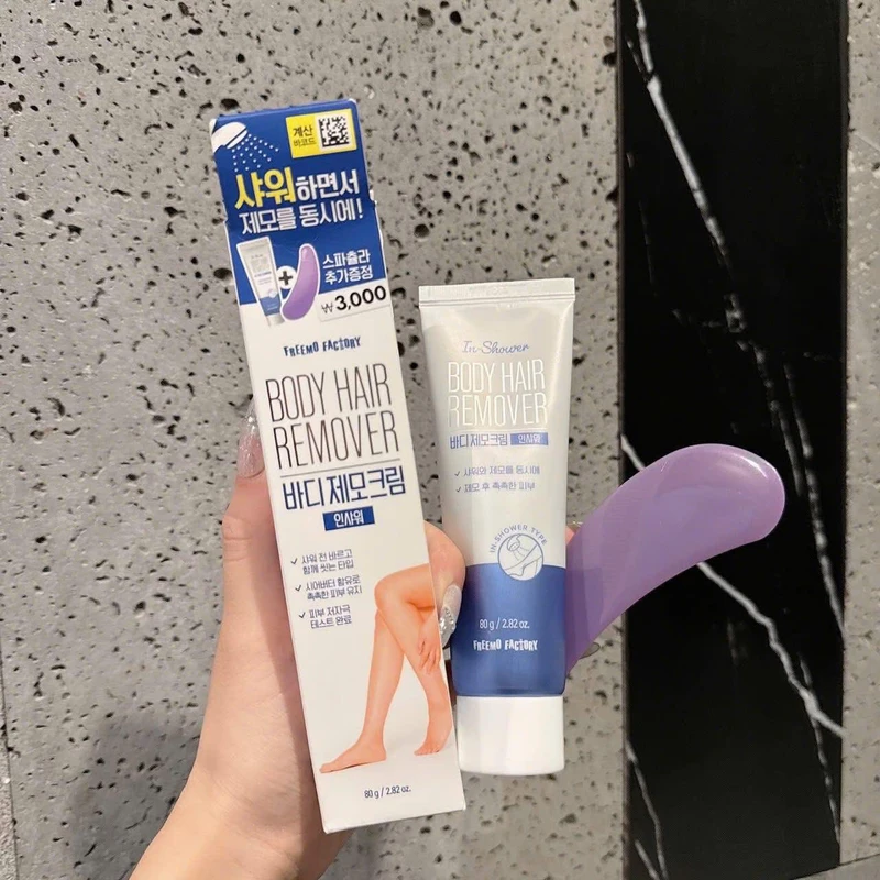DAISO FreeMo Factory Body Hair Removal Cream Original 80g