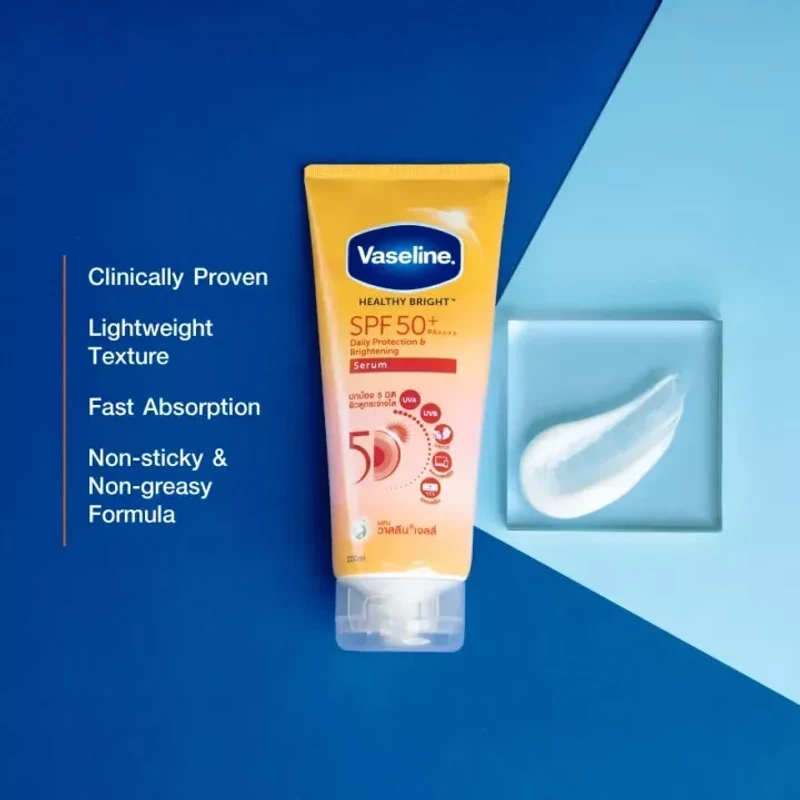 Vaseline Healthy Bright SPF 50+ PA++++ Daily Protection & Brightening Serum Sunscreen - Image 4