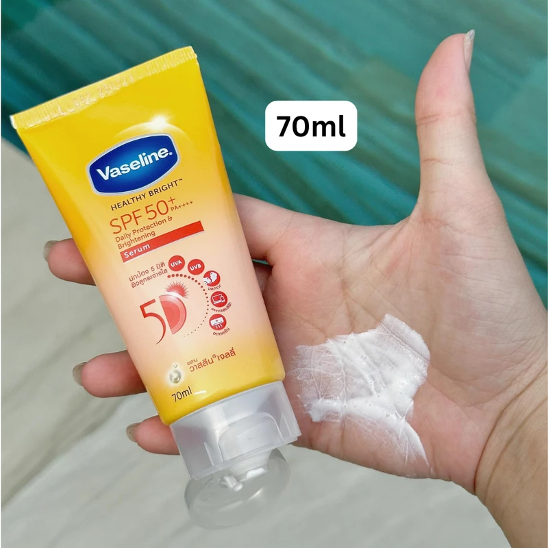 Vaseline Healthy Bright SPF 50+ PA++++ Daily Protection & Brightening Serum Sunscreen - Image 5
