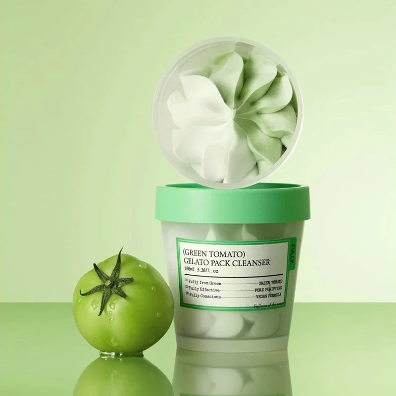 FULLY Green Tomato Gelato Pack Cleanser  (100ml) - Image 3