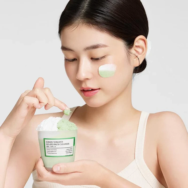 FULLY Green Tomato Gelato Pack Cleanser  (100ml) - Image 6