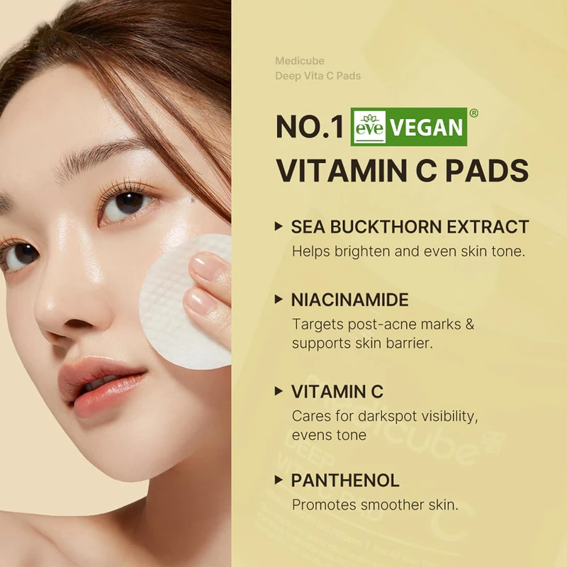 Medicube Deep Vita C Toner Pad - Image 3