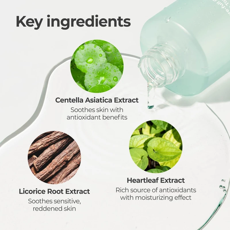 Numbuzin No.1 Pure-Full Calming Herb Toner (300ml) - Image 4