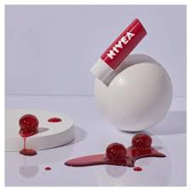 Nivea Cherry Shine Lip Balm (4.8gm) - Image 5