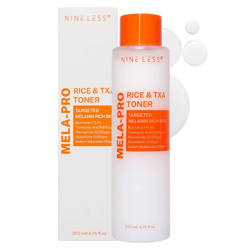 NINELESS MELA-PRO Rice & TXA Toner (200ml)