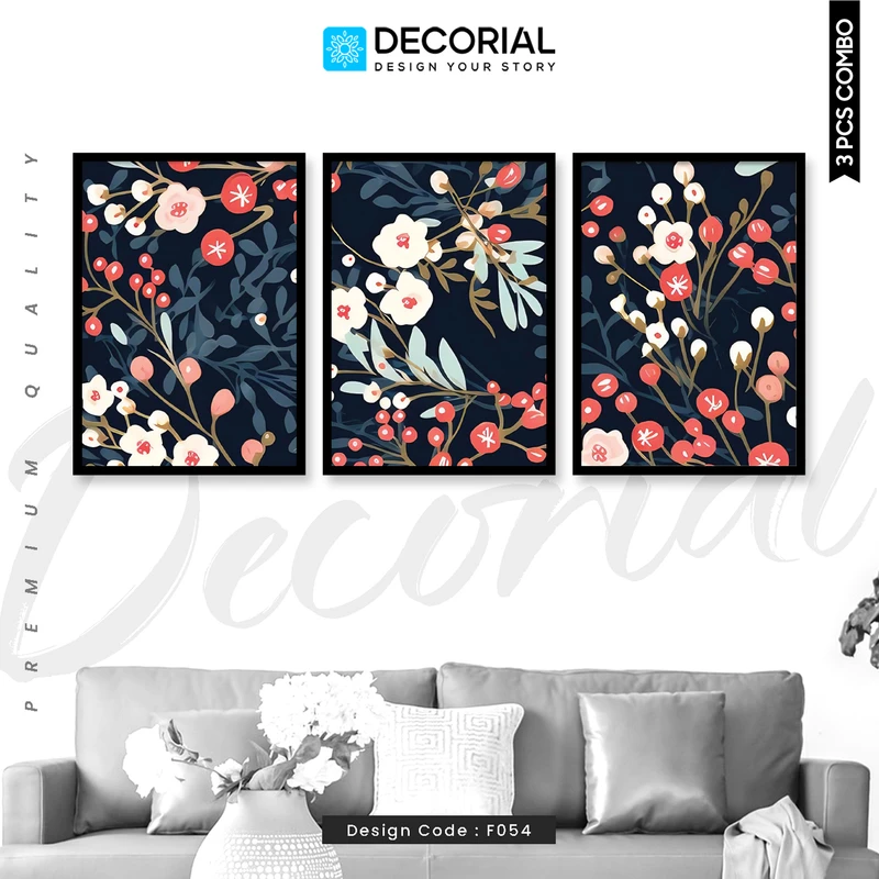 Flower Wall Frame - F054