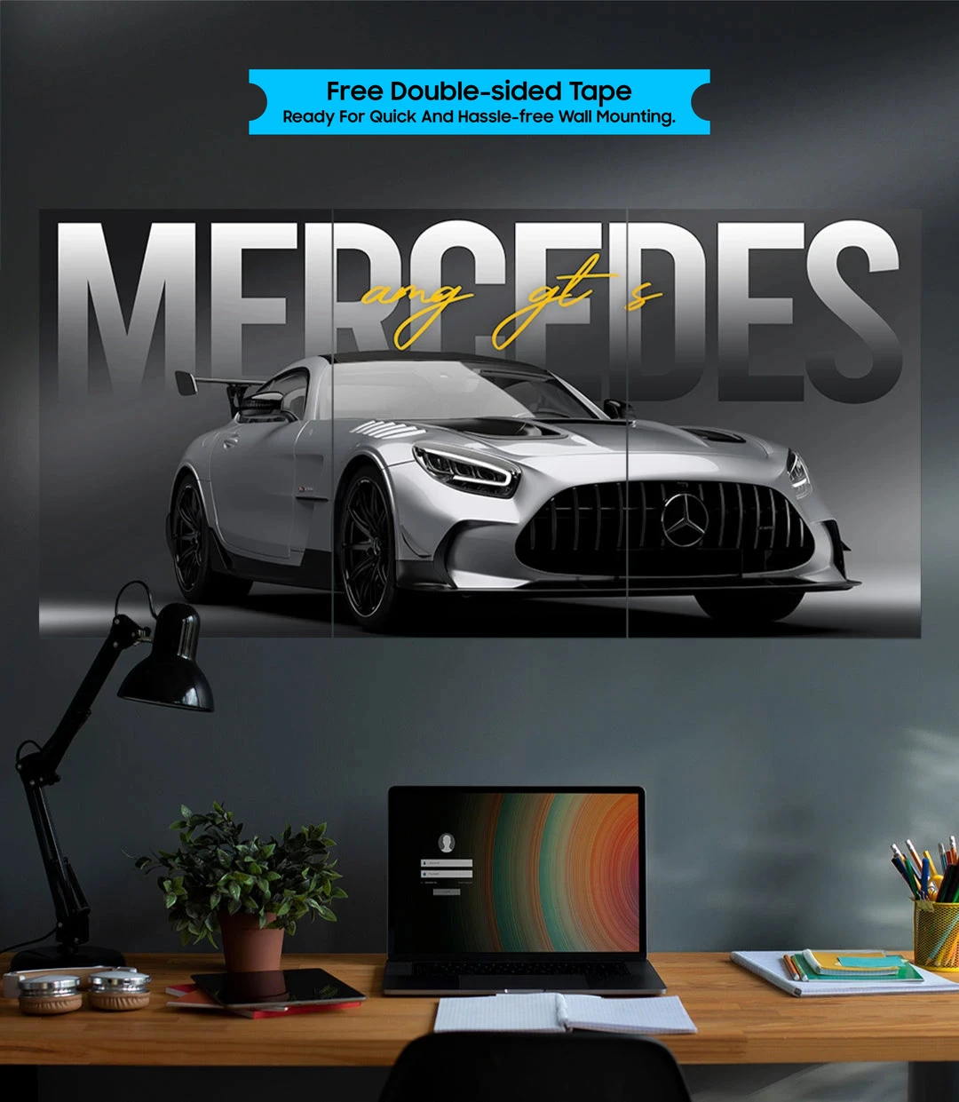 Split Car Poster set pack of 3 - P14