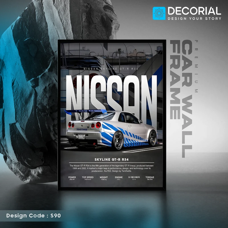 Car Wall Frame - S90