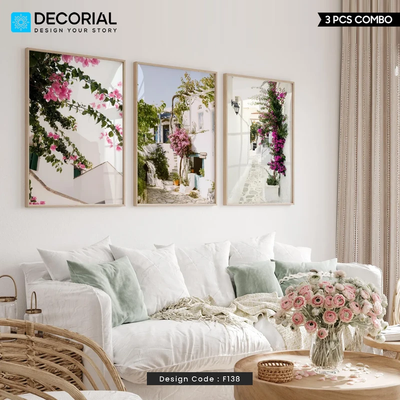 Coastal Wall Frame 3 Piece Combo - F138