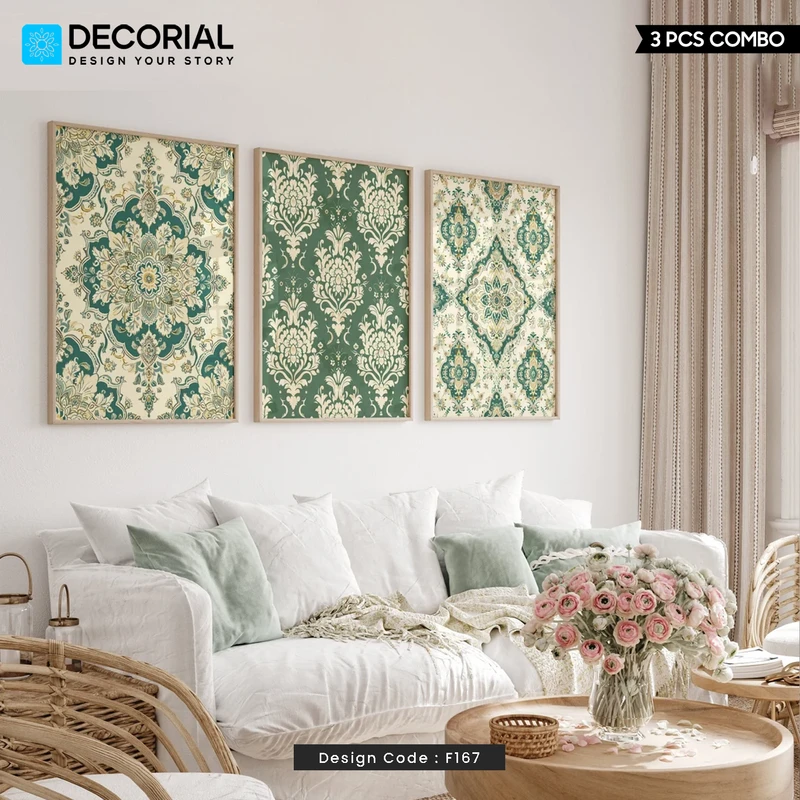 Boho Wall Frame 3 Piece Combo - F167