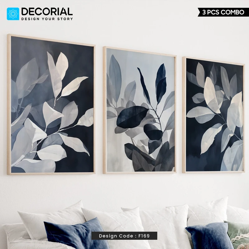 Flower Wall Frame 3 Piece Combo - F169