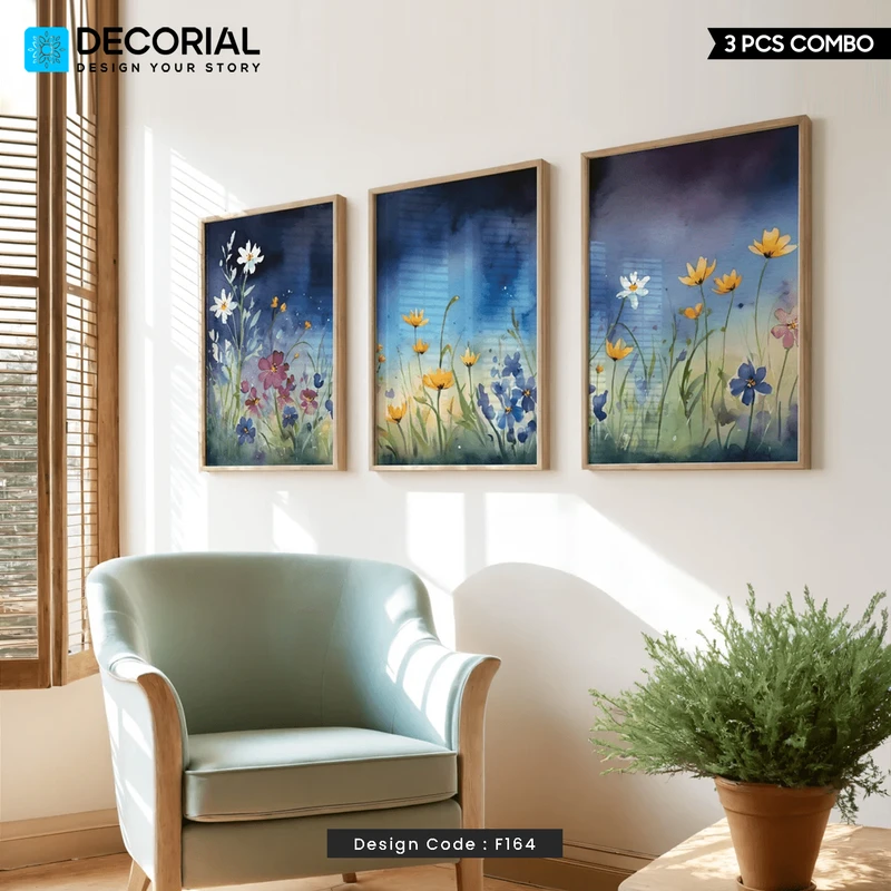 Coastal Wall Frame 3 Piece Combo - F164