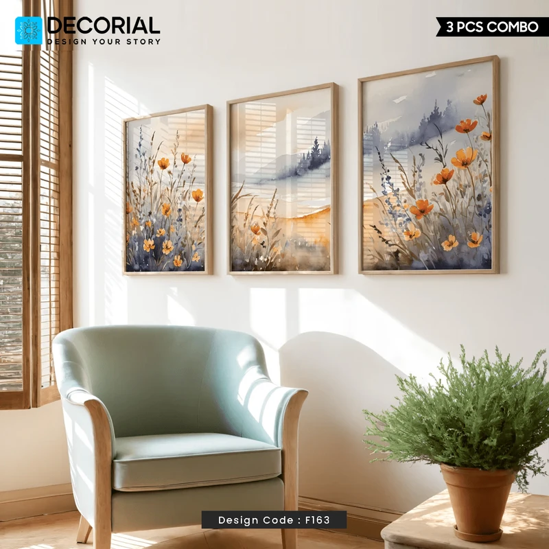 Coastal Wall Frame 3 Piece Combo - F163
