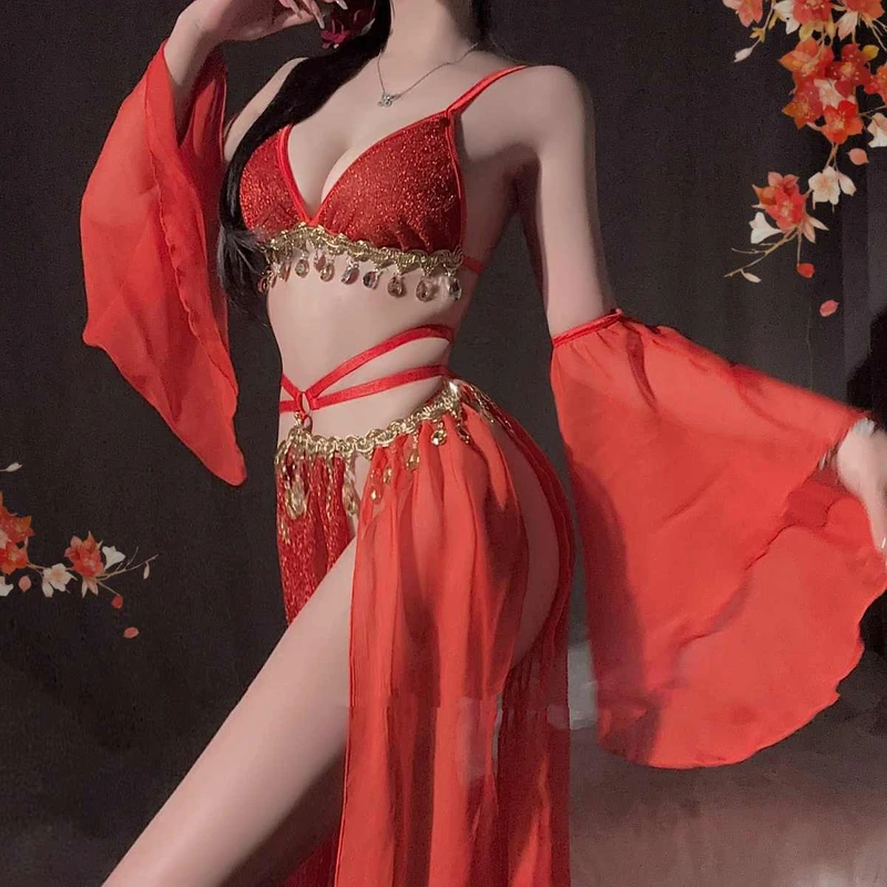 Arabian Inspired Luxury Lingerie Set || Free Size
