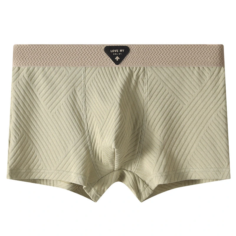 Trendy Elastic Waist Breathable Men’s Boxers (Set of 3) - Image 6