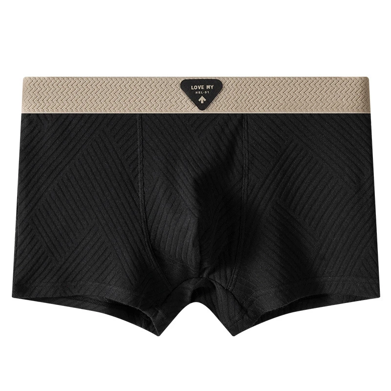 Trendy Elastic Waist Breathable Men’s Boxers (Set of 3) - Image 7