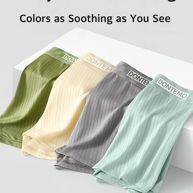 BreezeCool Ice Silk Underwear (Set Of 4) - Image 4