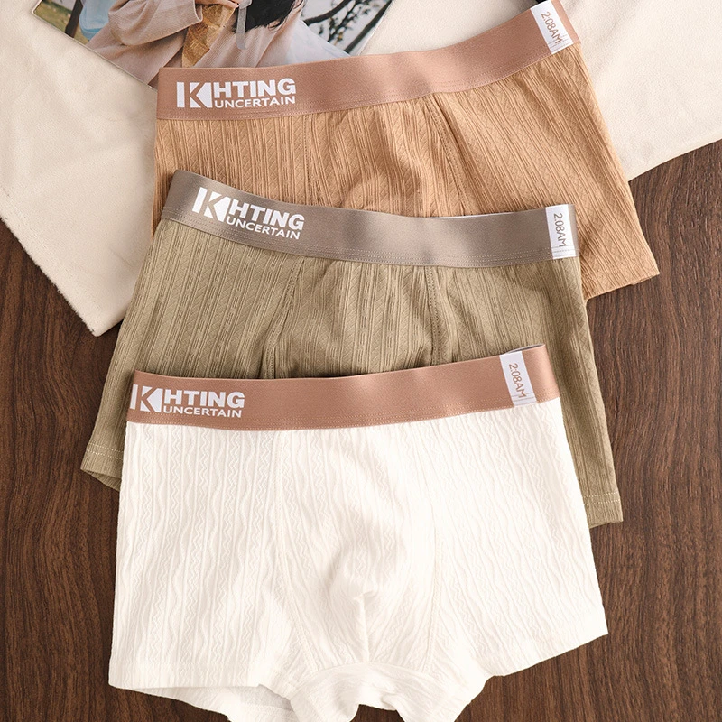 Elite Jacquard Soft Cotton Boxer Briefs (Set of 3) - Image 11