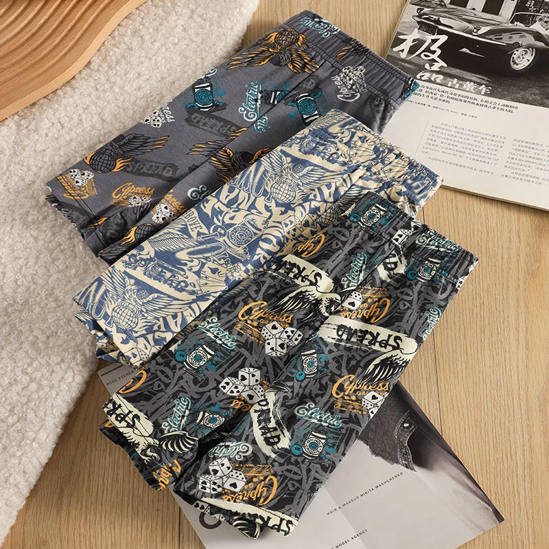 BreezeFlow Printed Men's Arrow Pants (Set of 3)