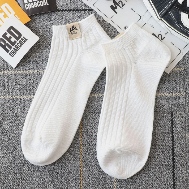 Classic Minimalist Low-Top Comfort Socks (Set of 5) - Image 6