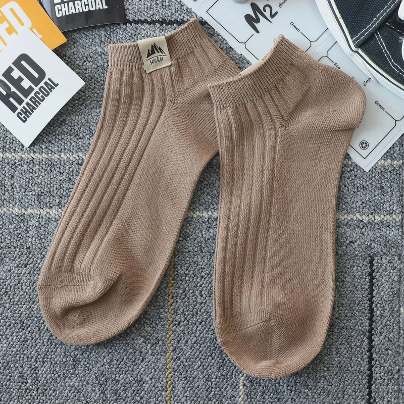 Classic Minimalist Low-Top Comfort Socks (Set of 5) - Image 7