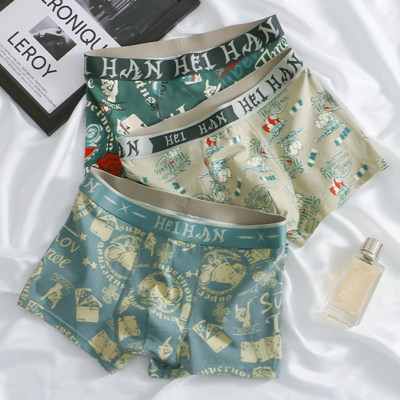 Cool Cotton Comfort Men’s Boxers (Set of 3)