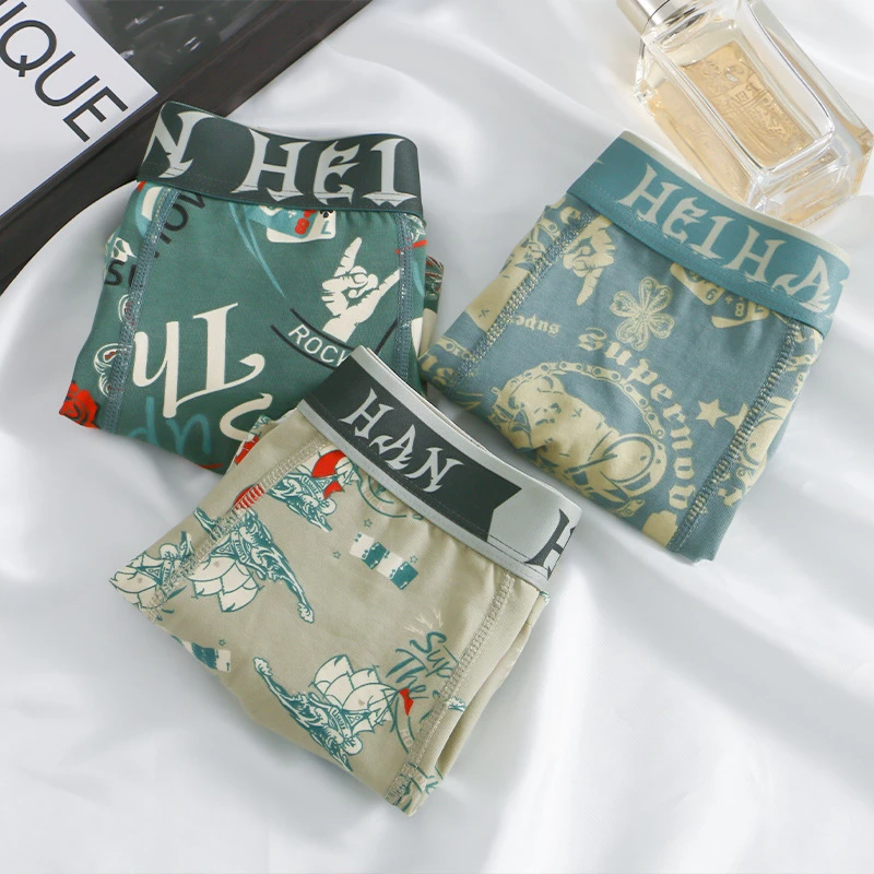 Cool Cotton Comfort Men’s Boxers (Set of 3) - Image 4