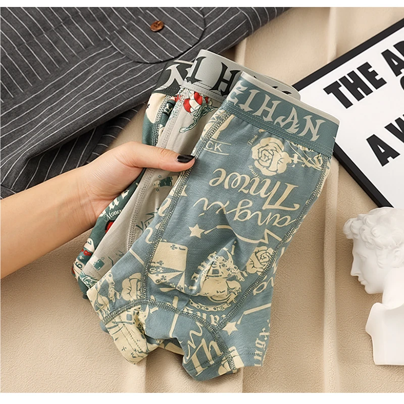 Cool Cotton Comfort Men’s Boxers (Set of 3) - Image 9