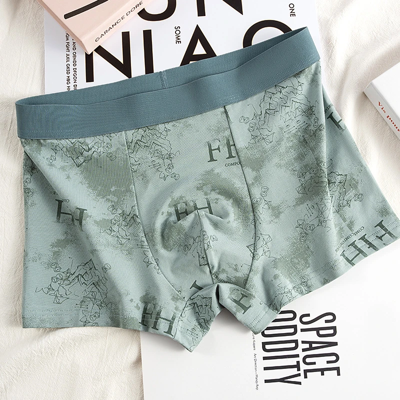 Stylish Trendy FH Print Cotton Boxers (Set of 4) - Image 8