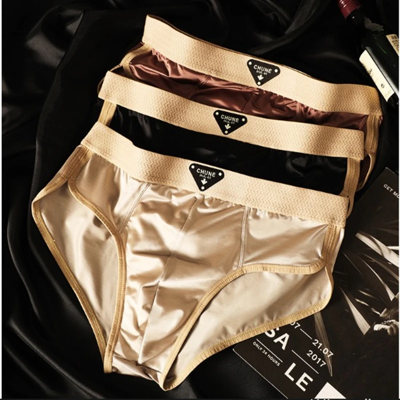 Seamless Smooth Fit Ice Silk Briefs (Set of 3) - Image 7