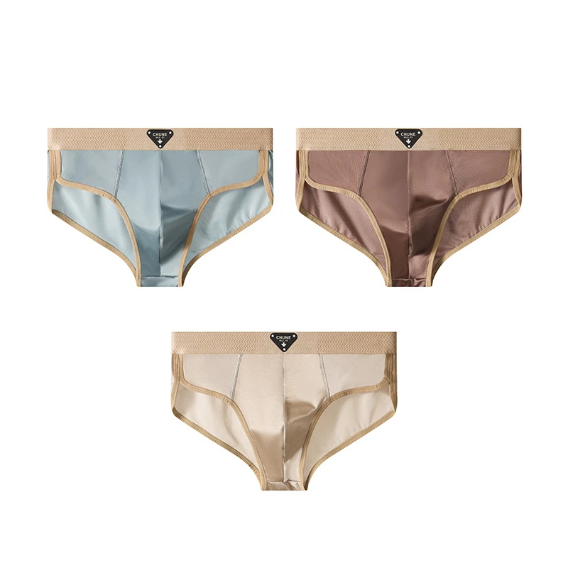 Seamless Smooth Fit Ice Silk Briefs (Set of 3) - Image 11