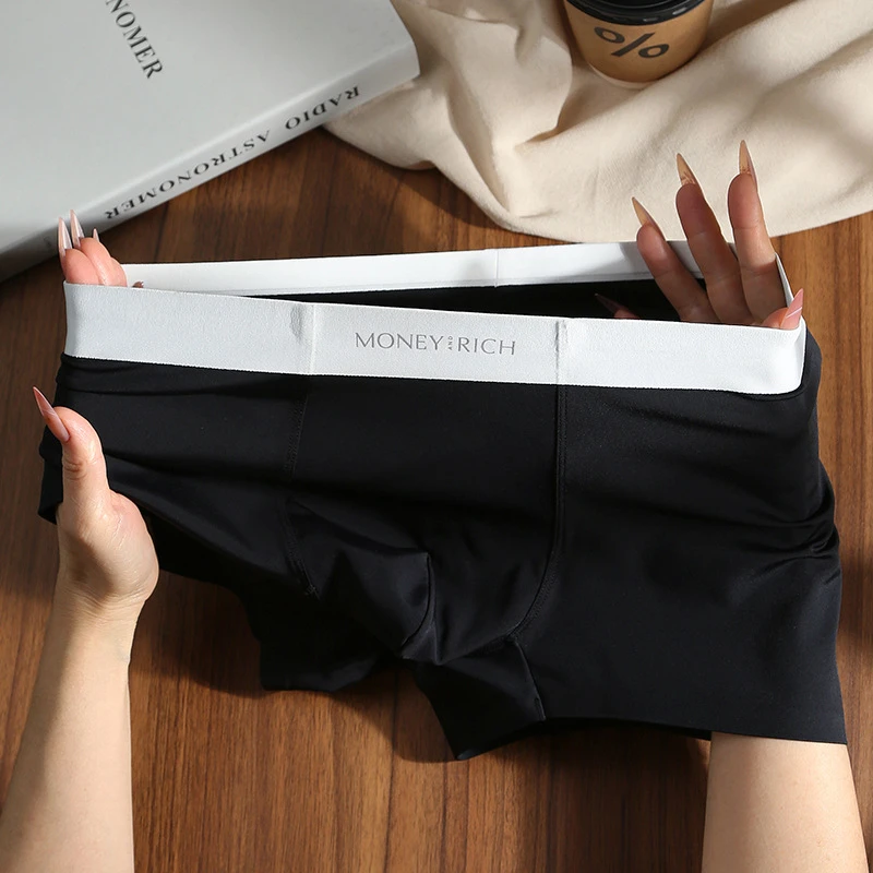 Breeze Comfort Ice Silk Boxers (Set of 3) - Image 9