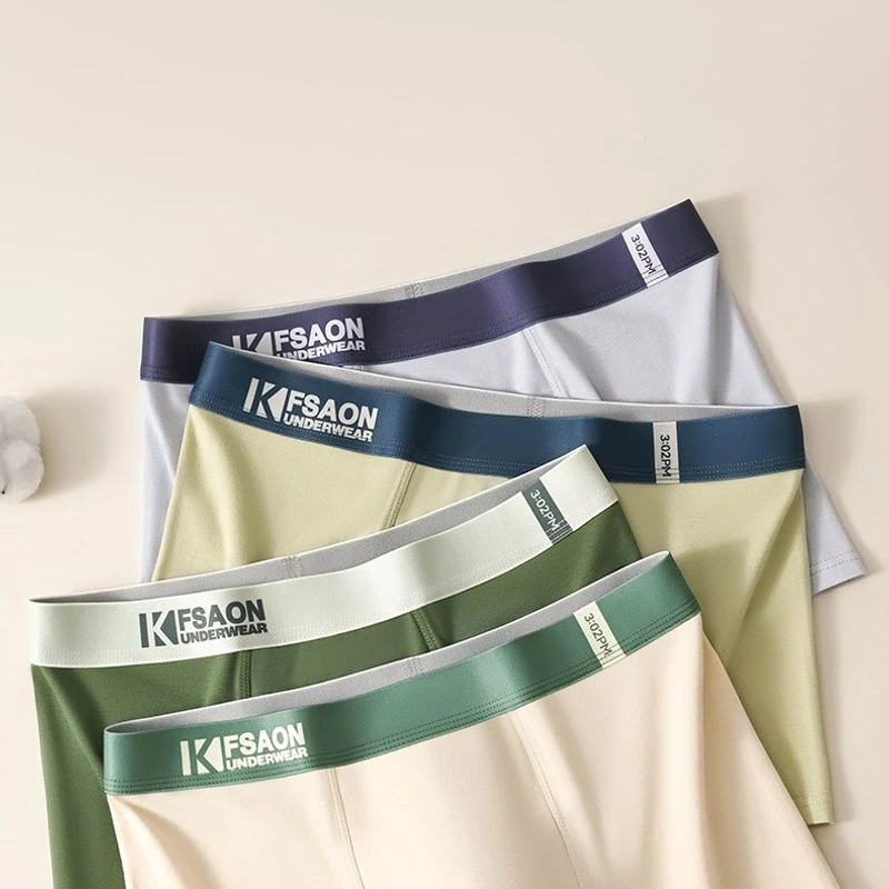 Men’s Fashion Cotton Underwear (Set of 4) - Image 9