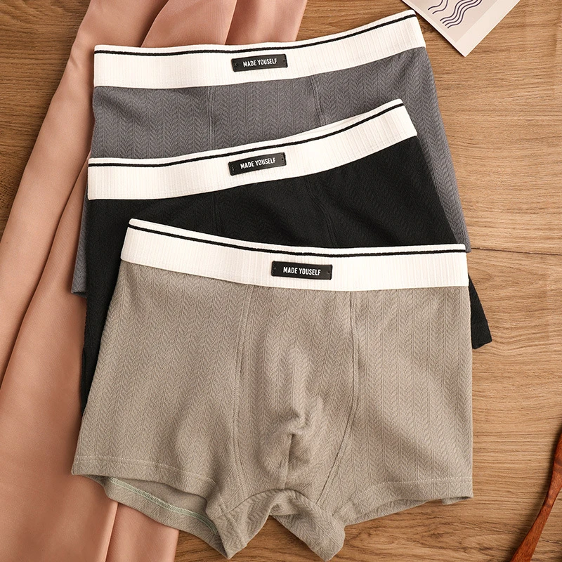 Soft Antibacterial Cotton Mid-Waist Underwear (Set of 3) - Image 4