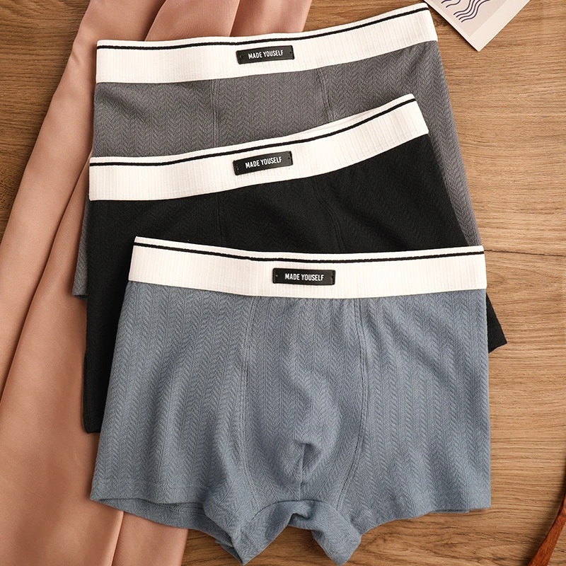 Soft Antibacterial Cotton Mid-Waist Underwear (Set of 3) - Image 5