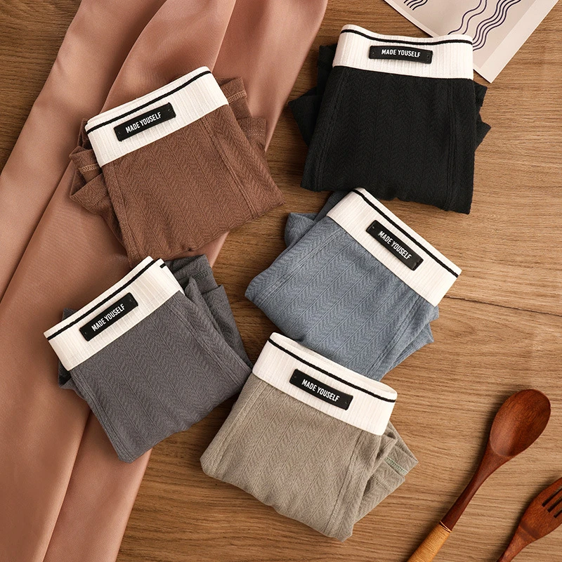 Soft Antibacterial Cotton Mid-Waist Underwear (Set of 3) - Image 7