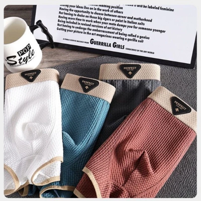 PureSkin Ice Silk Breathable Boxer Shorts (Set of 3) - Image 9