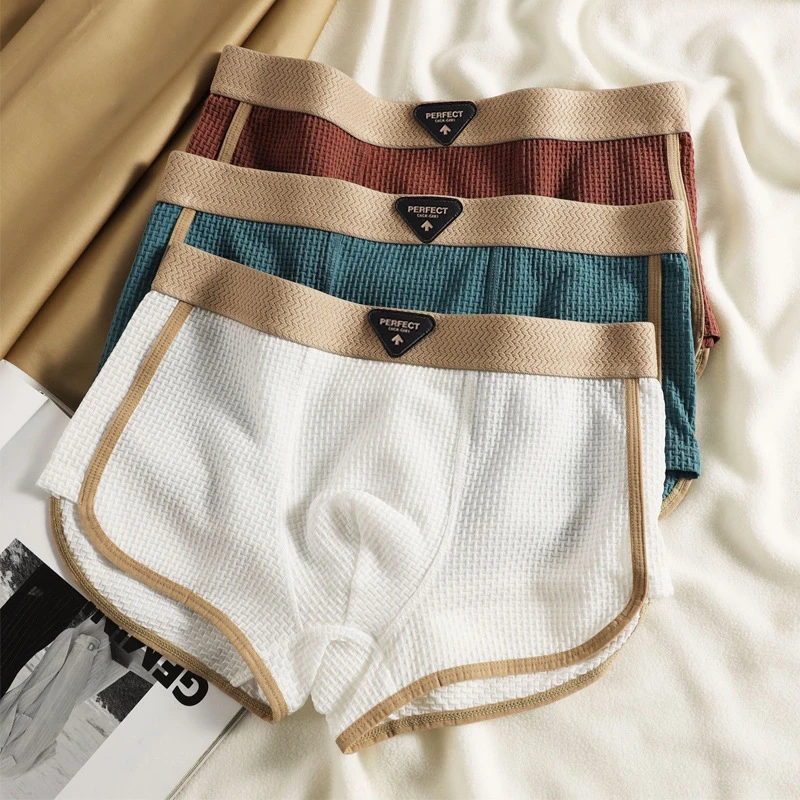 PureSkin Ice Silk Breathable Boxer Shorts (Set of 3) - Image 10