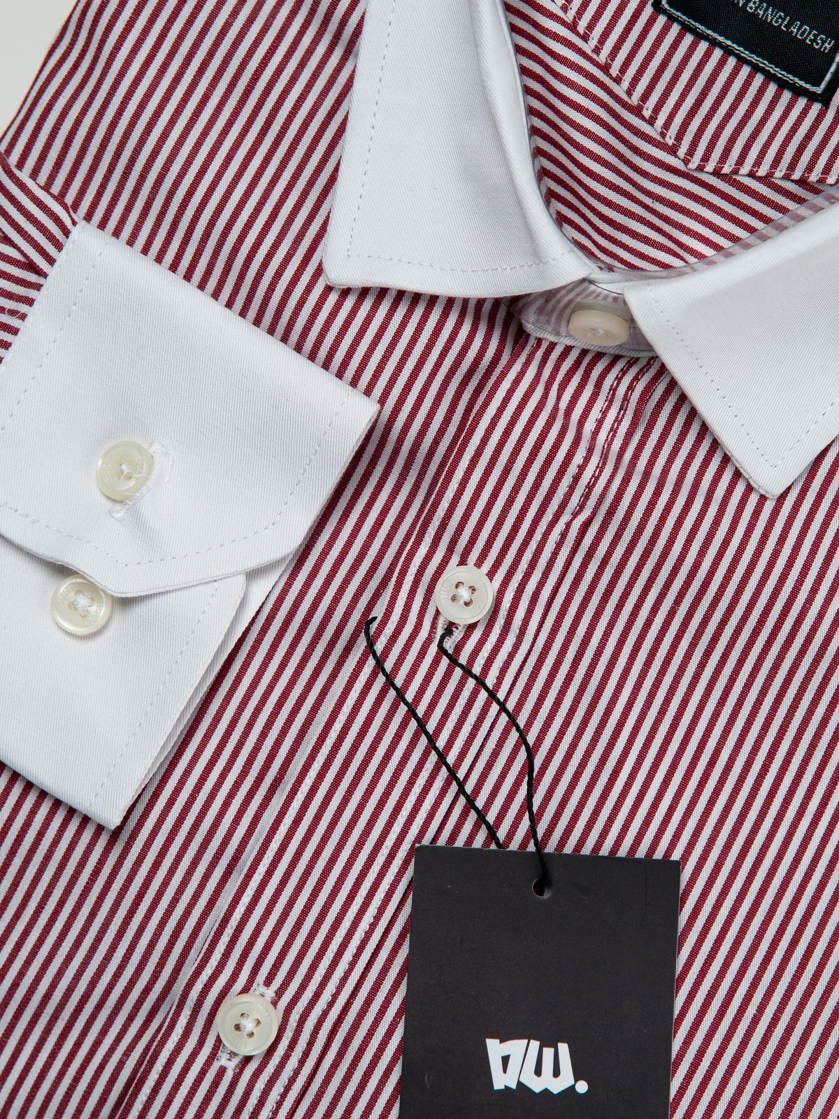 Redwine Contrast Collar