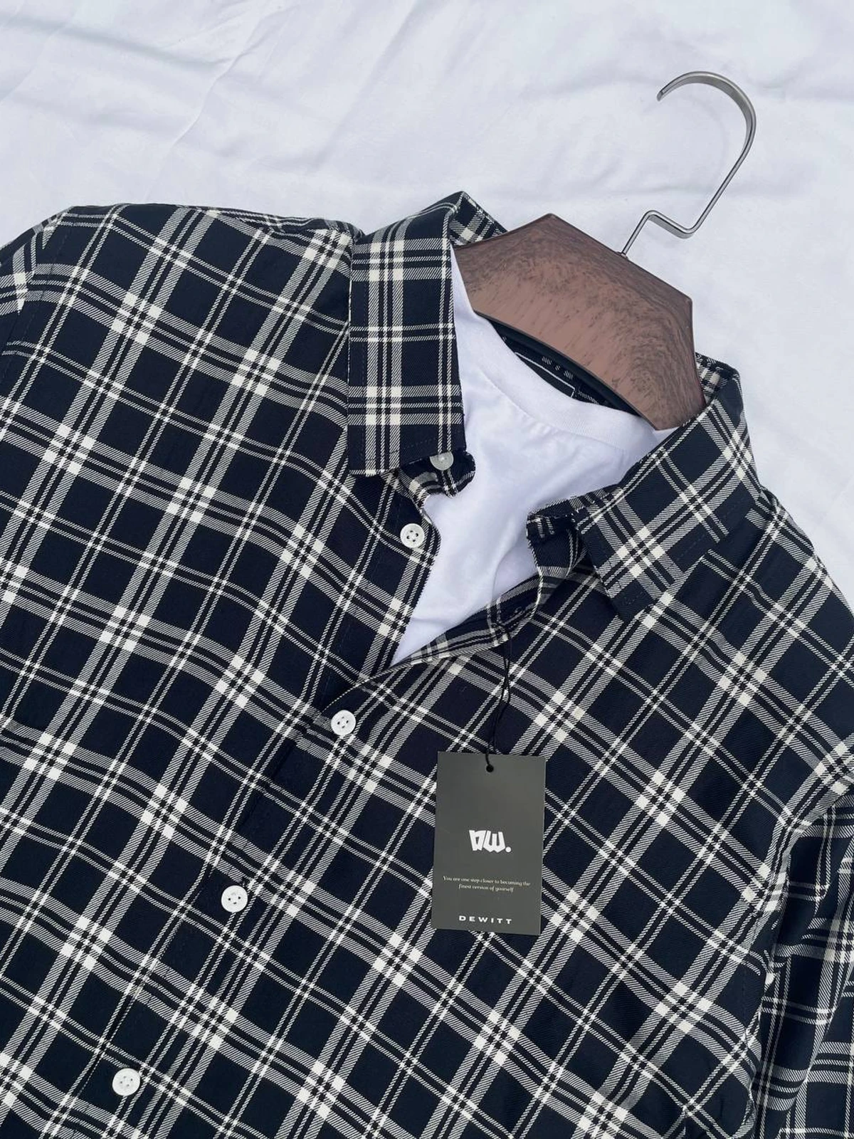 Old Money style size ratio long sleeve shir