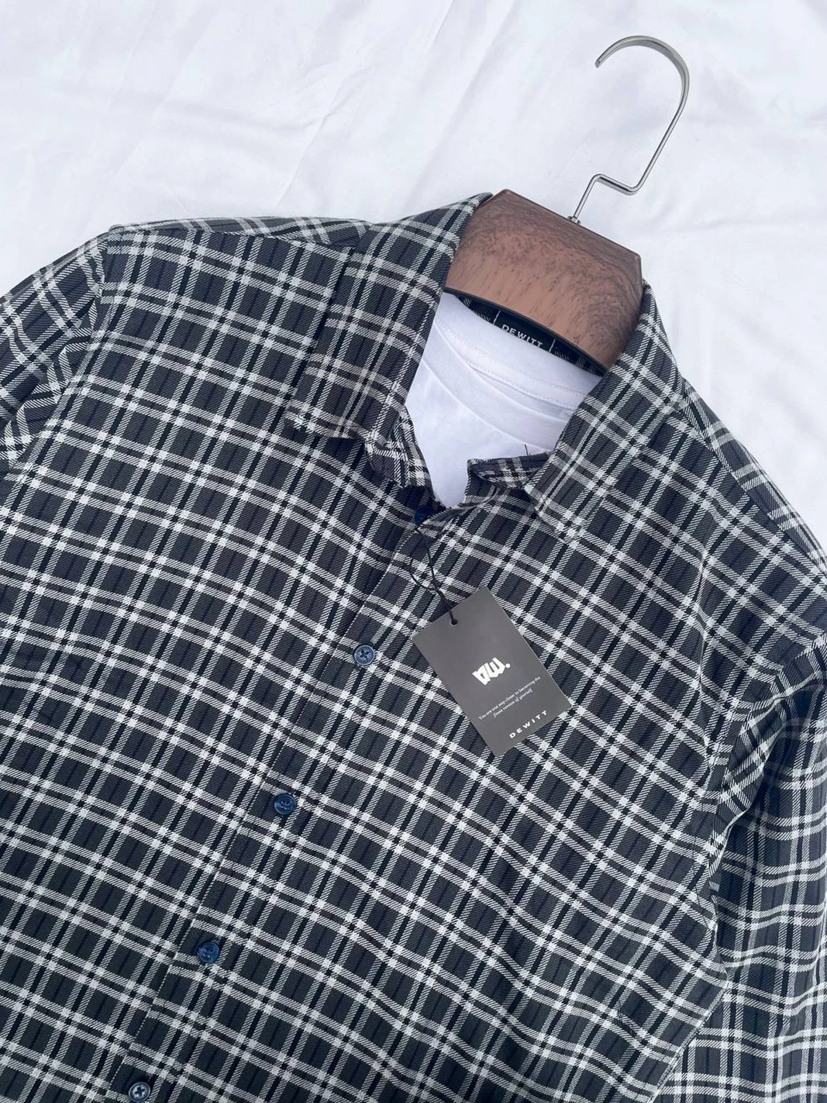 Old Money style size ratio long sleeve shirt