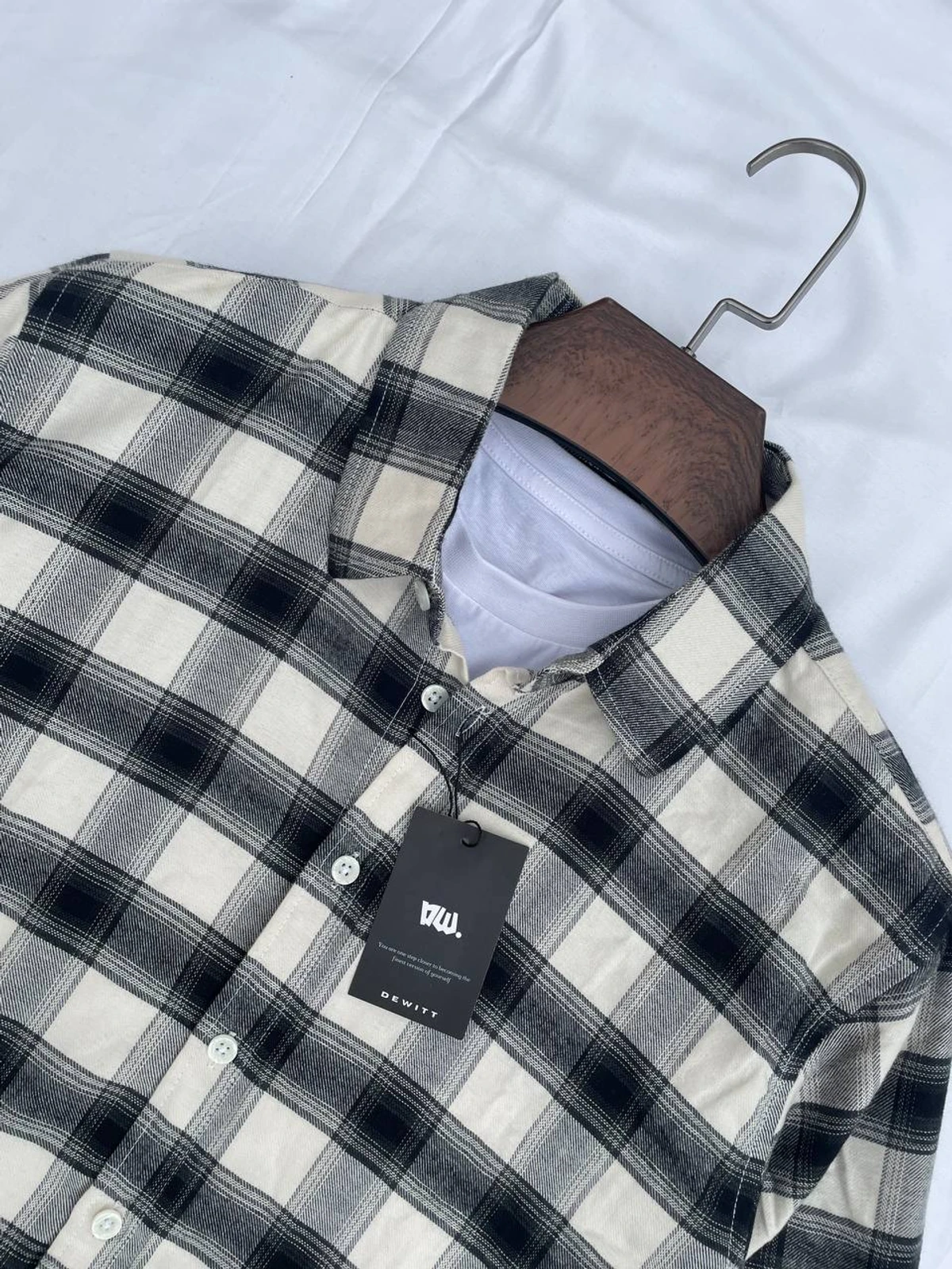 Old Money style size ratio long sleeve shirt