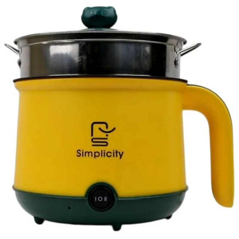 Simplicity Portable Electric Multicooker Cooking Pot 2.2litre - Image 3