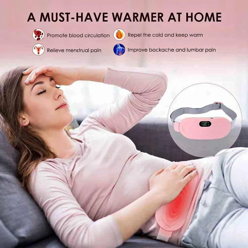 Heating pad for Period Pain & Vibration sliming Massage