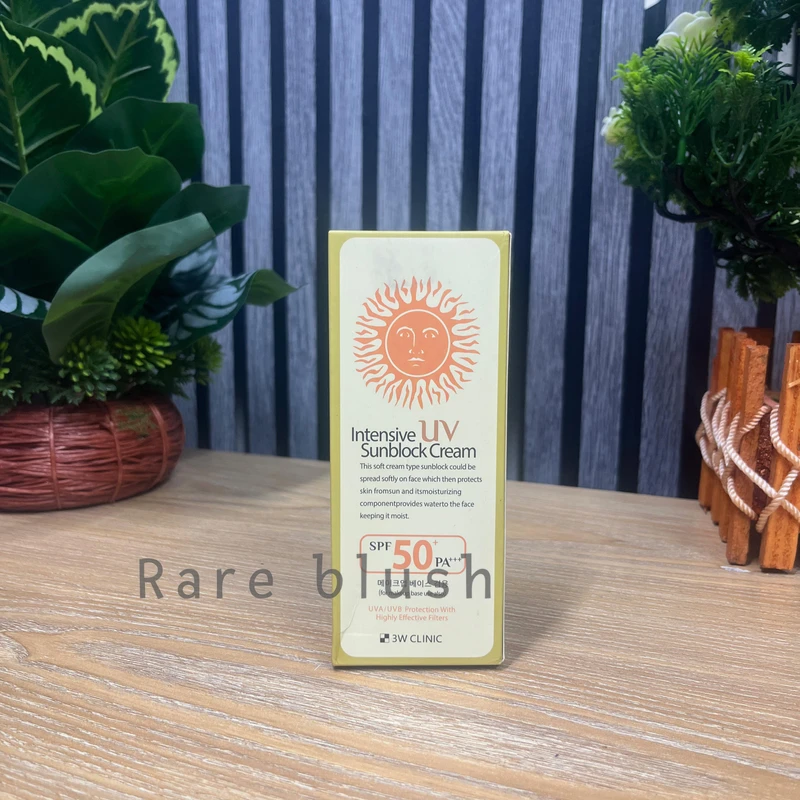 3W Clinic Intensive UV Sunblock Cream SPF50+ Pa+++ 70ml