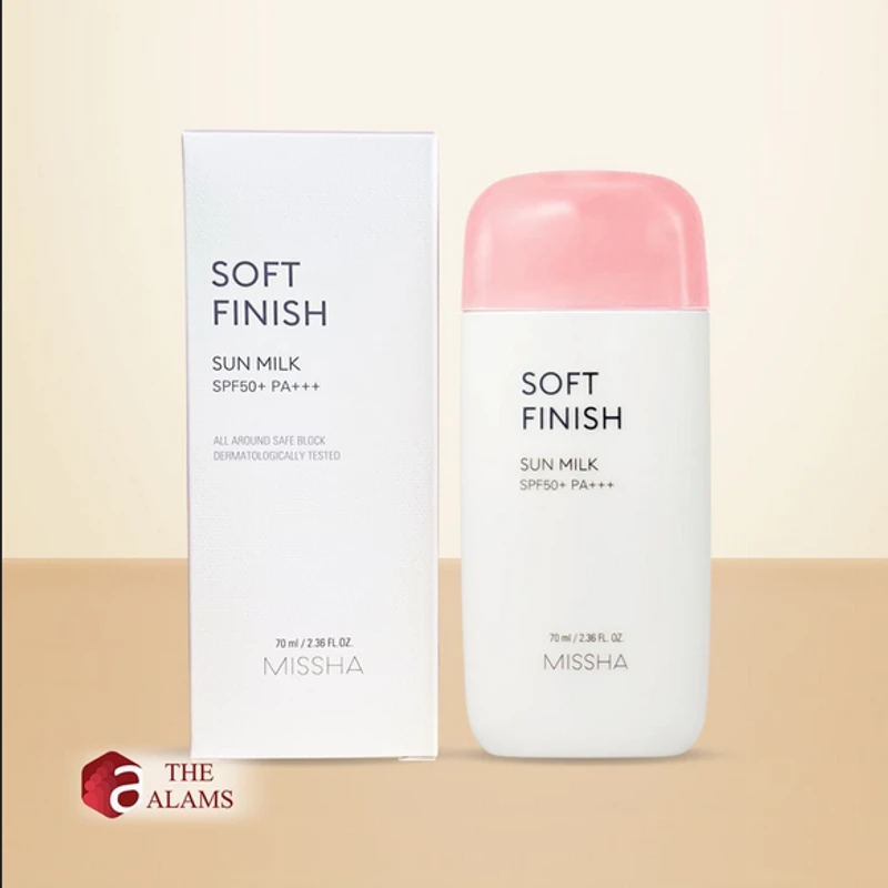 MISSHA All Around Safe Block Soft Finish Sun milk SPF 50+ PA ++++ 70 ml